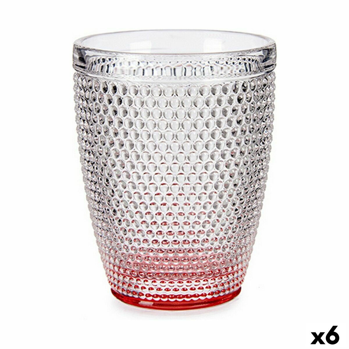 Glas Poäng Rosa Glas (300 ml) (6 antal)