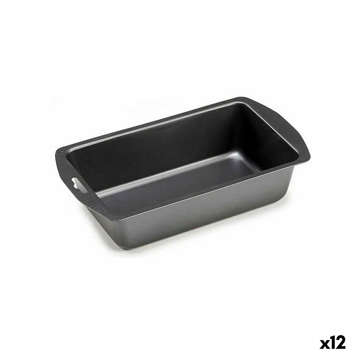 Ugnsform Mörkgrå Kolstål (13 x 6,3 x 30 cm) (12 antal)