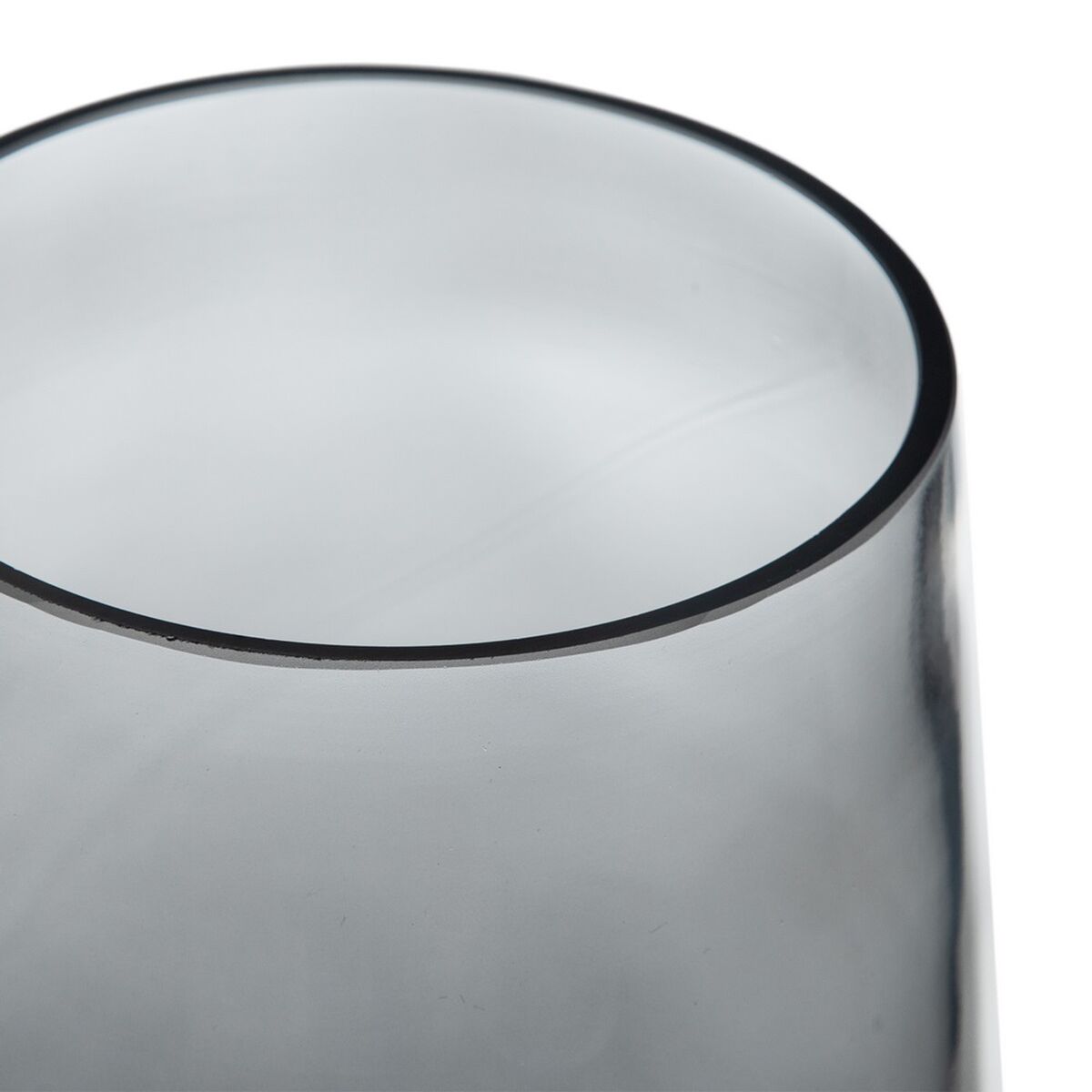 Ljusstakar 16,5 x 16,5 x 23,5 cm Grå Glas - 4