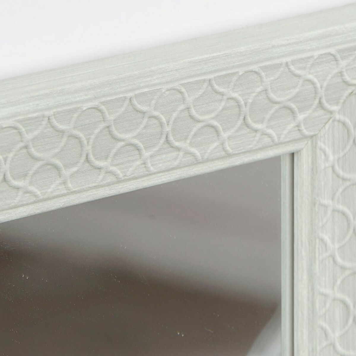 Väggspegel DKD Home Decor Glas polystyren Plast Vit Grön Beige Rosa Urban 36 x 2 x 96 cm (4 antal) - 6