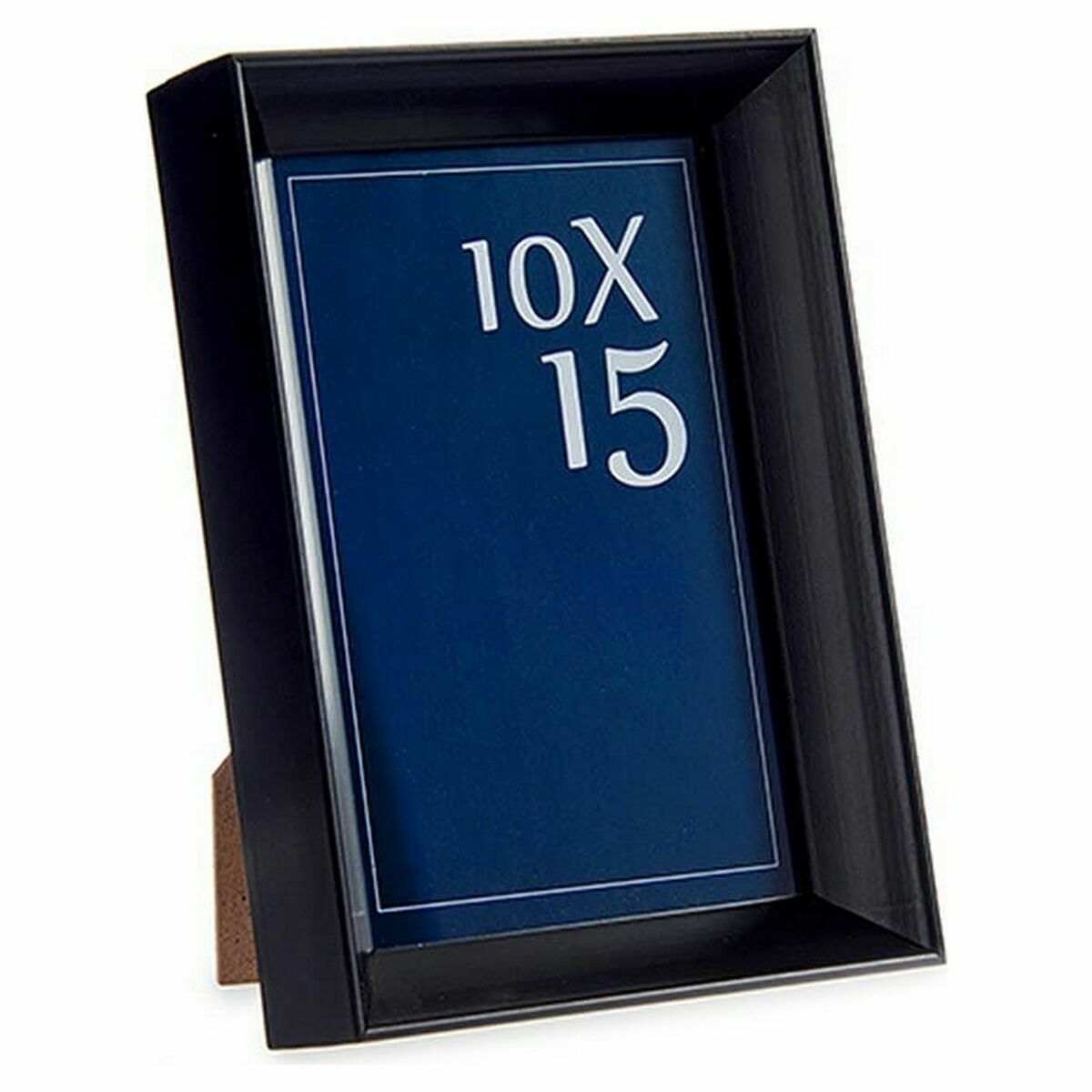 Fotoram Svart Plast Glas (12,2 x 3,5 x 17,3 cm) (6 antal) - 2