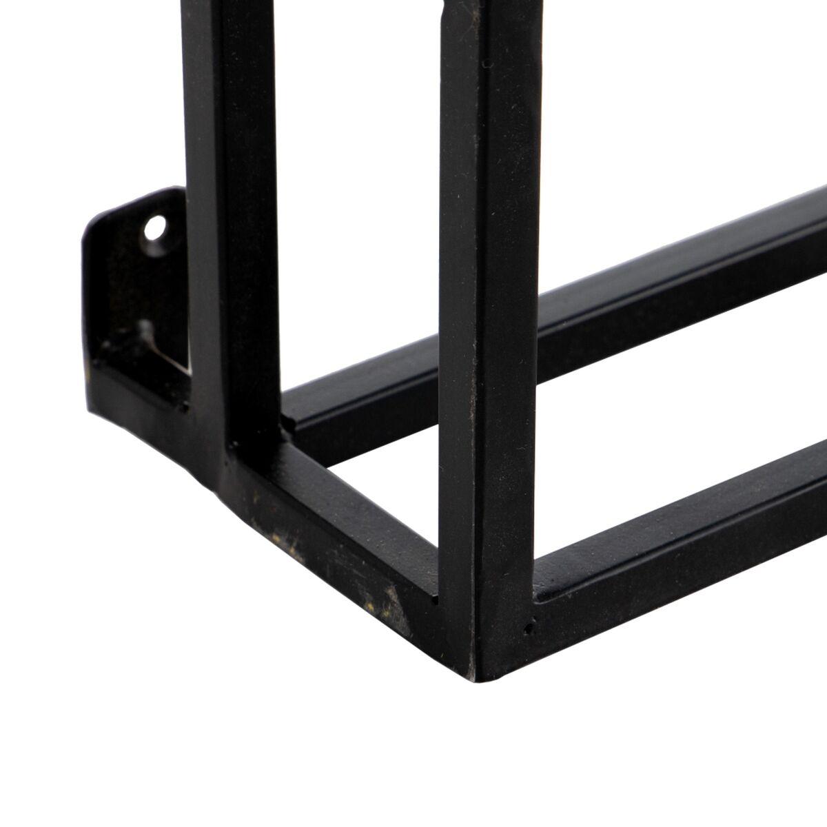 Flaskställ 71 x 12 x 160 cm Svart Metall - 3