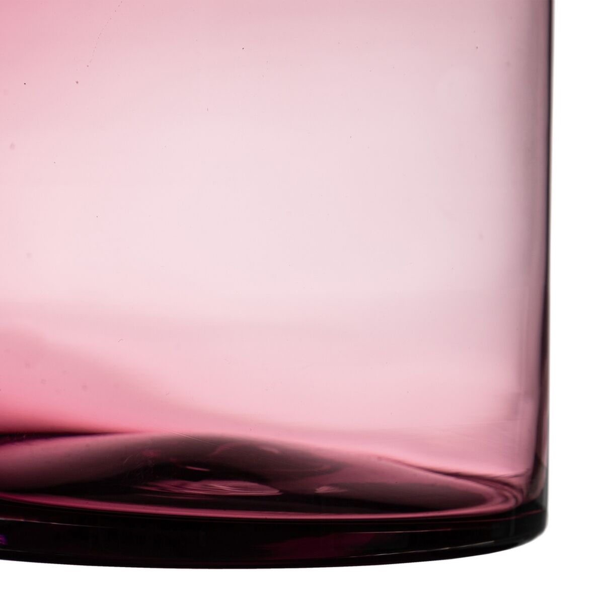 Vas Glas 15 x 15 x 25 cm Malva-färg - 4