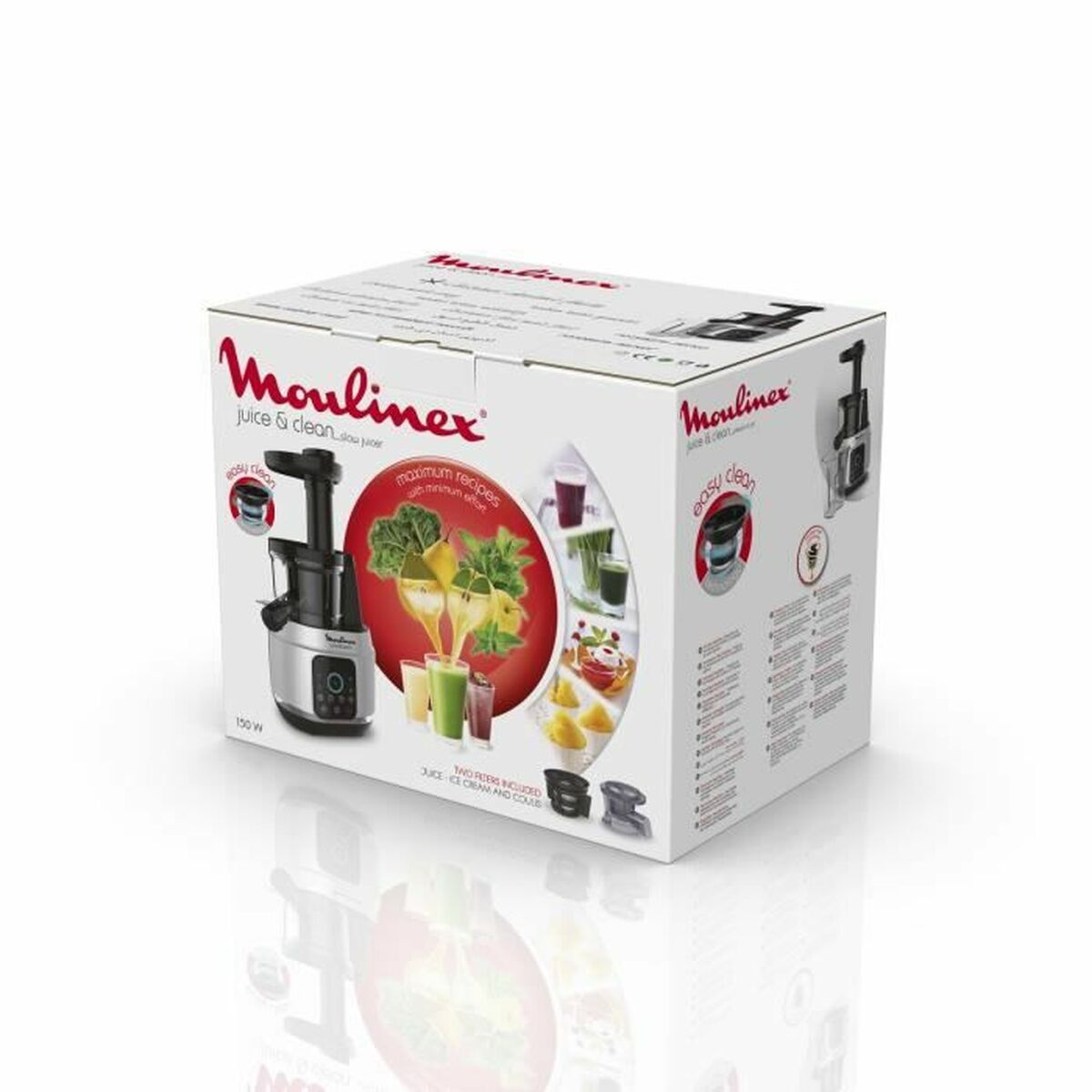 Elektrisk Juicepress Moulinex ZU420E10 Svart 150 W 800 ml 150 W - 2