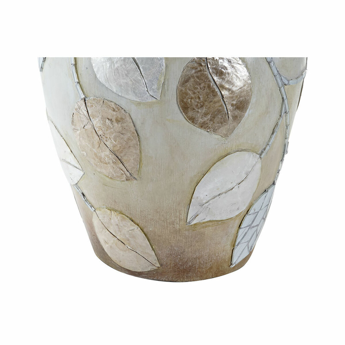 Vas DKD Home Decor Brun Beige Glas Terrakota n Bali (25 x 25 x 60 cm) - 4