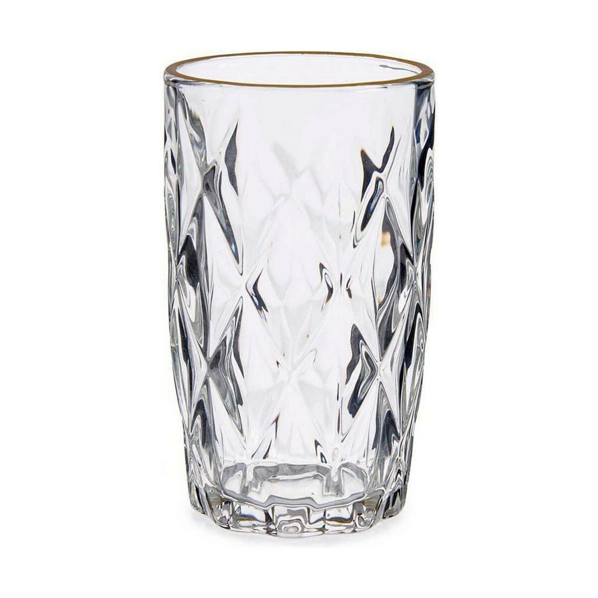 Glas Gyllene Transparent Glas 6 antal (340 ml) - 2