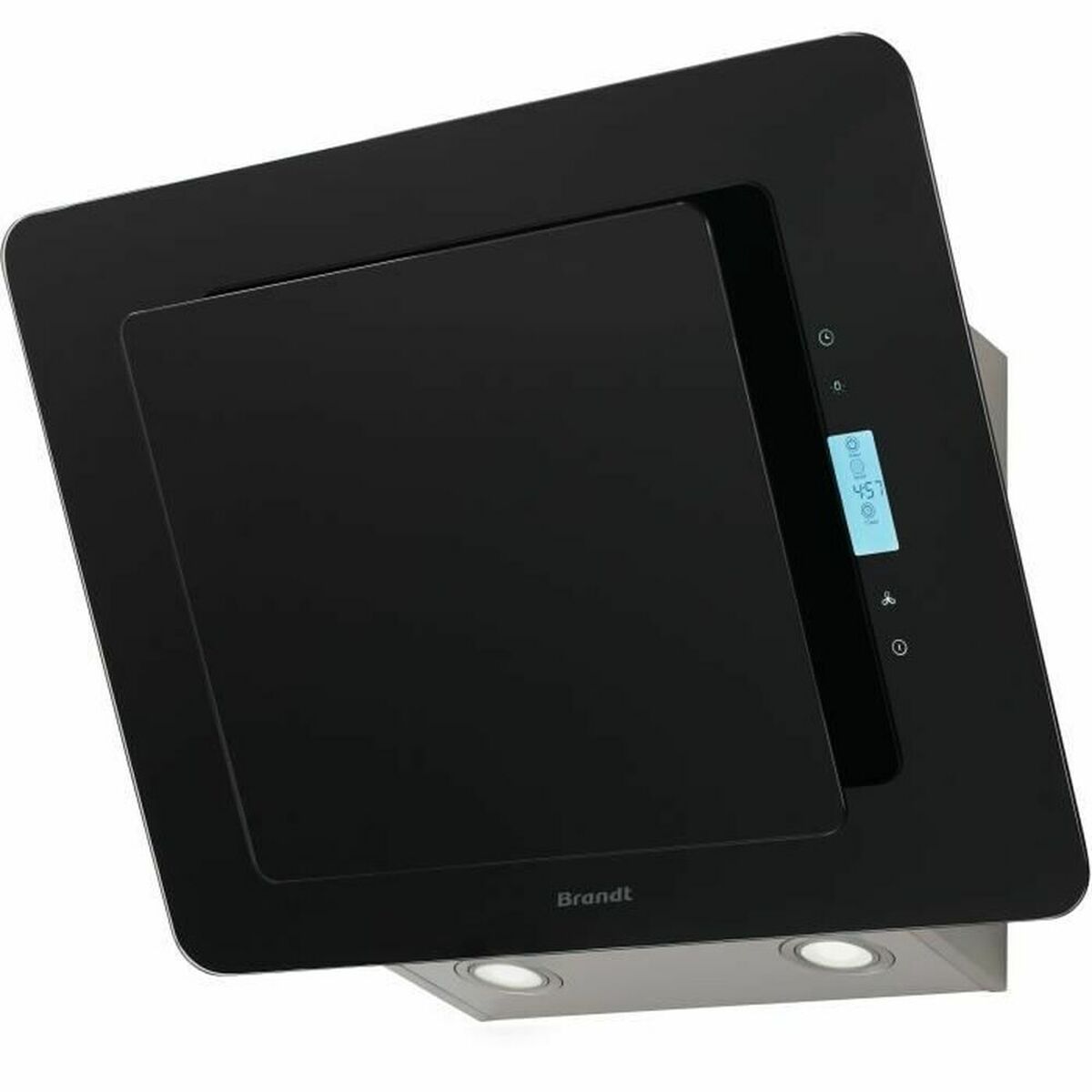 Konventionell fläkt Brandt BHV6661B 525 M3/H Svart (60 cm)