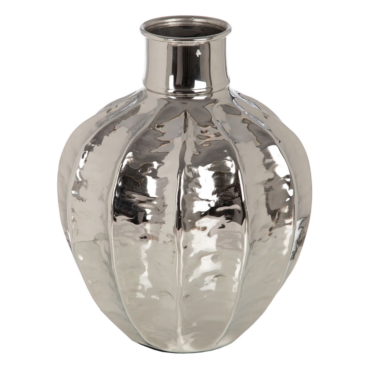 Vas Silver Aluminium 33 x 33 x 41 cm