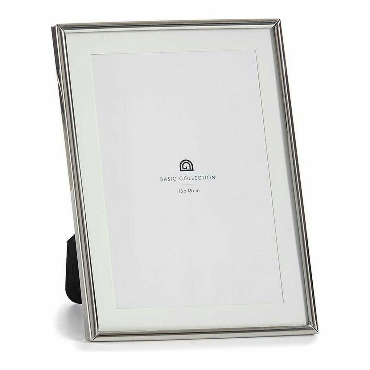 Fotoram Glas Silvrig Stål (12 x 19,5 x 15,5 cm) (12 antal) - 2