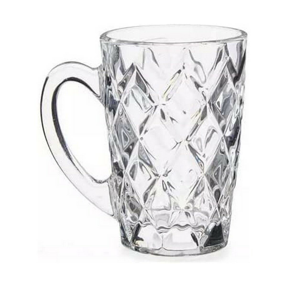 Koppar Diamant Transparent Glas (110 ml) (6 antal) - 3