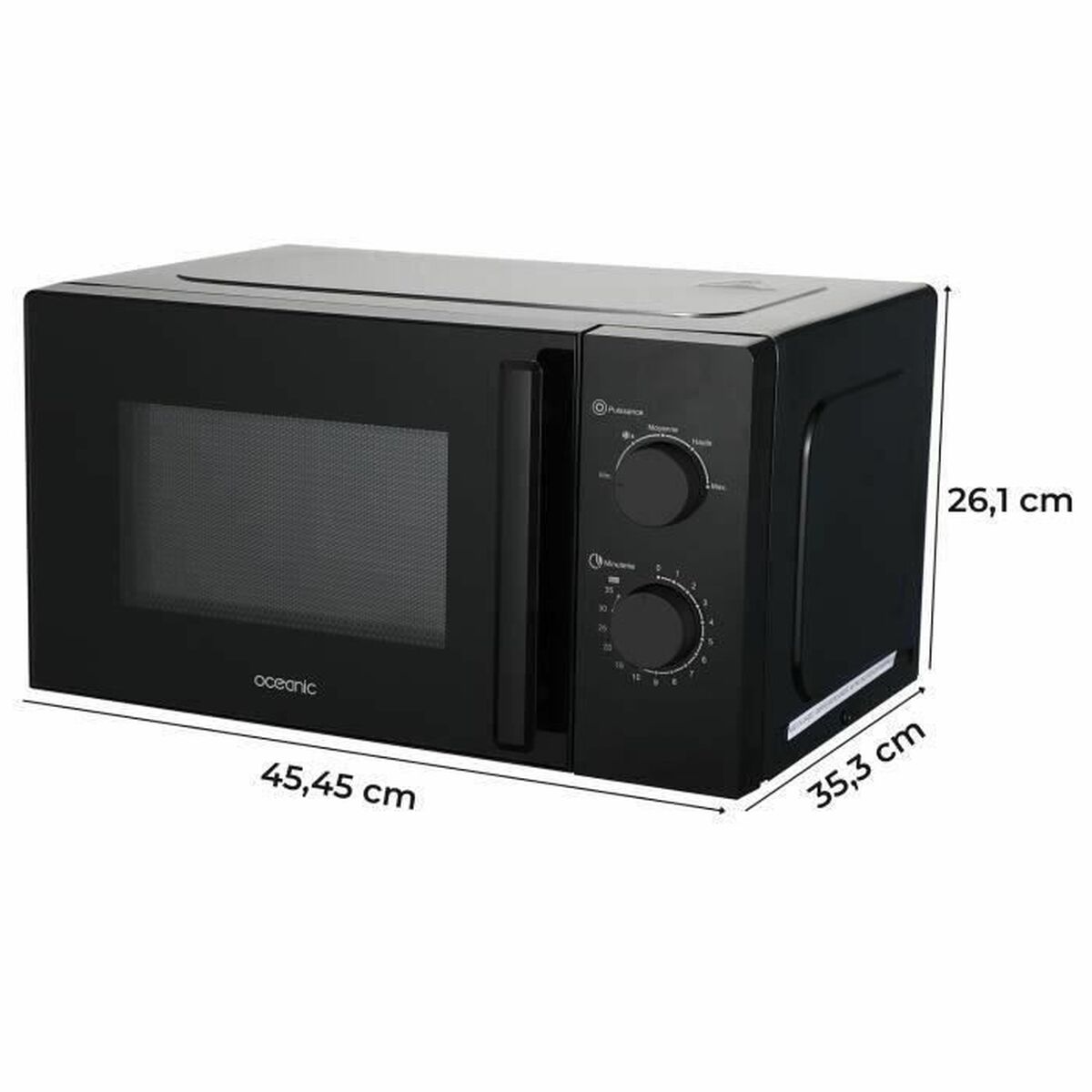 Mikrovågsugn med Grill Oceanic MO20B8 - 2