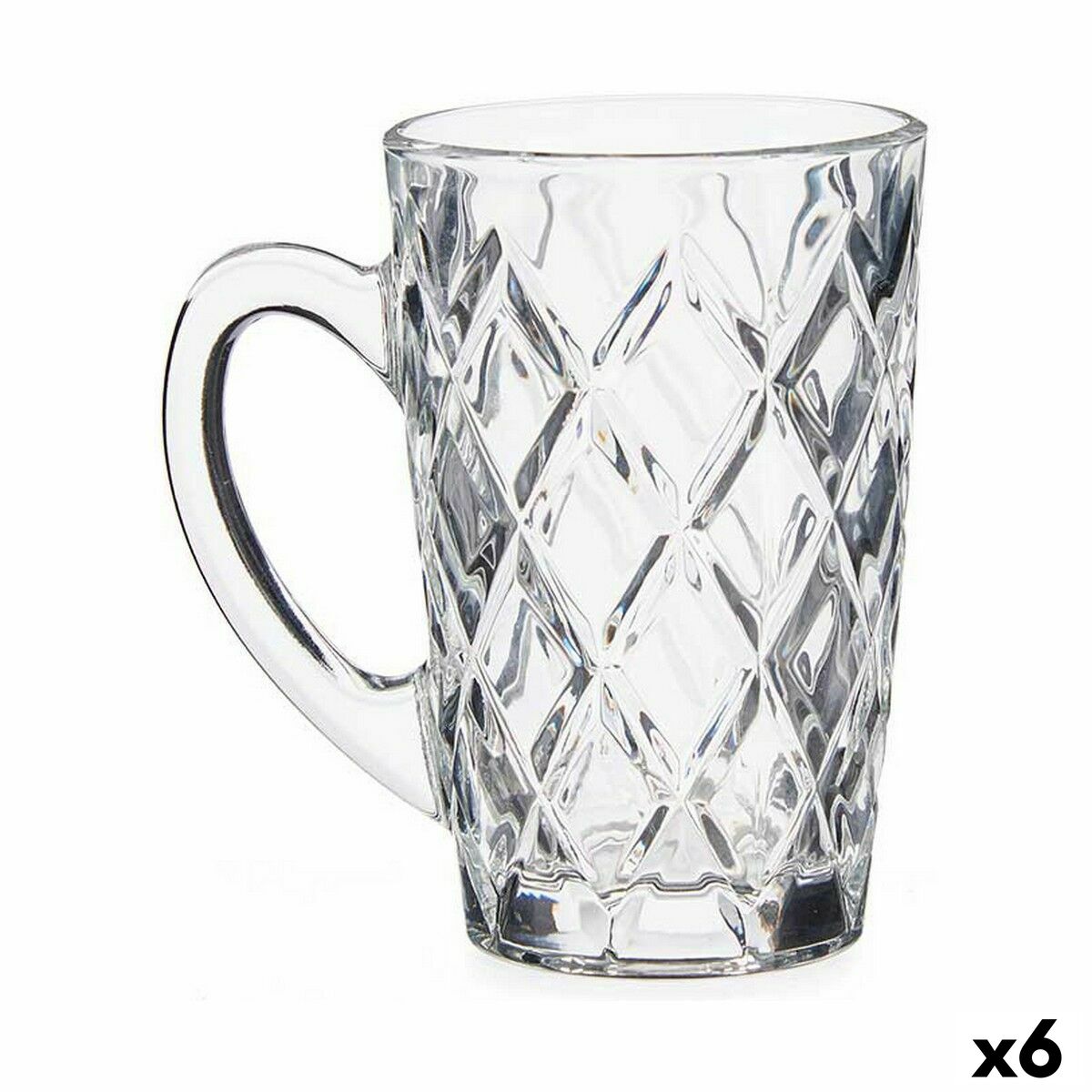 Koppar Transparent Glas 6 antal (170 ml)