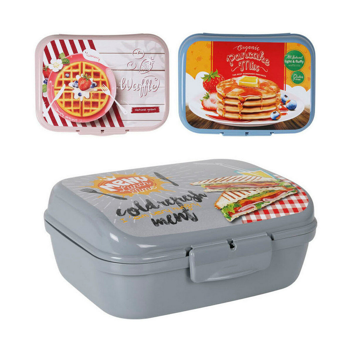 Lunchlåda Titiz 1 L 16 x 12 x 6,5 cm Plast - 2