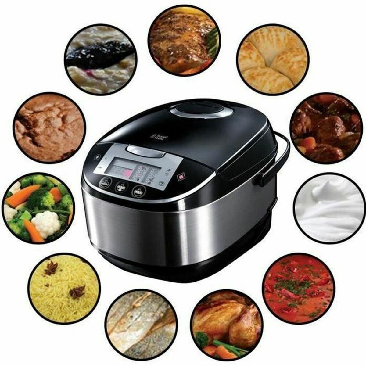 Ångkokare med multifunktion Russell Hobbs 21850-56 - 2