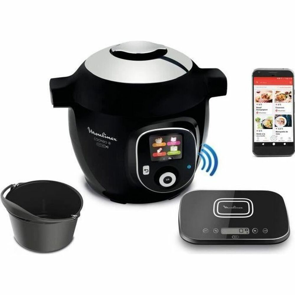 Köksrobot Moulinex CE859800 6 L Svart 1600 W