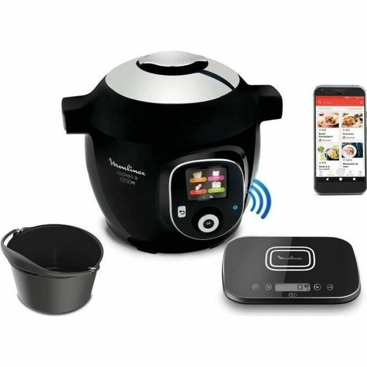 Köksrobot Moulinex CE859800 6 L Svart 1600 W - 2