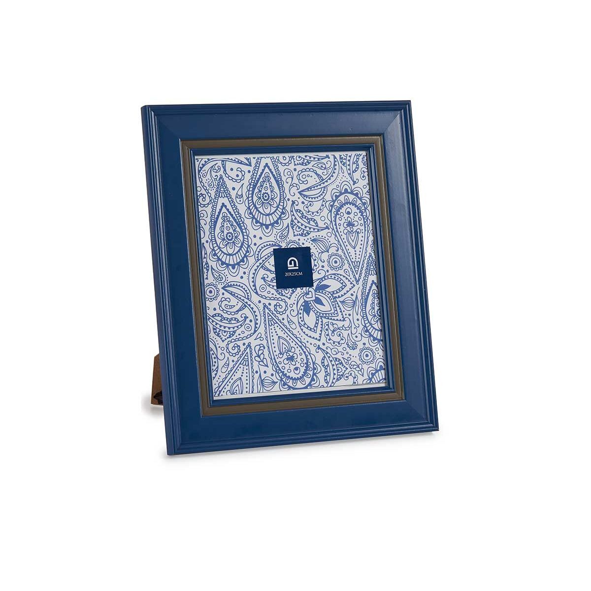Fotoram Glas Blå Plast (6 antal) (2 x 33 x 28 cm) - 2