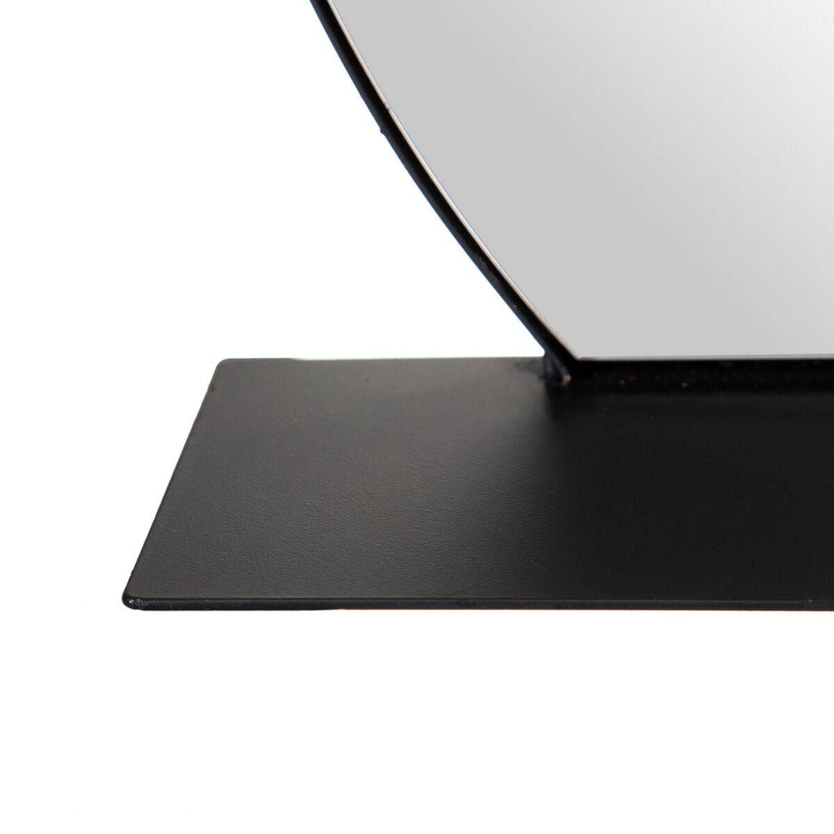 Väggspegel 60 x 12 x 50 cm Svart Metall - 3