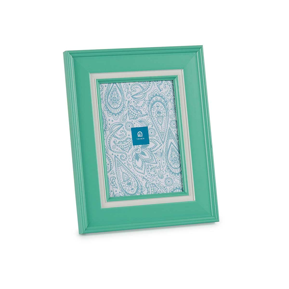 Fotoram Glas Grön Plast (6 antal) (2 x 26 x 21 cm) - 2
