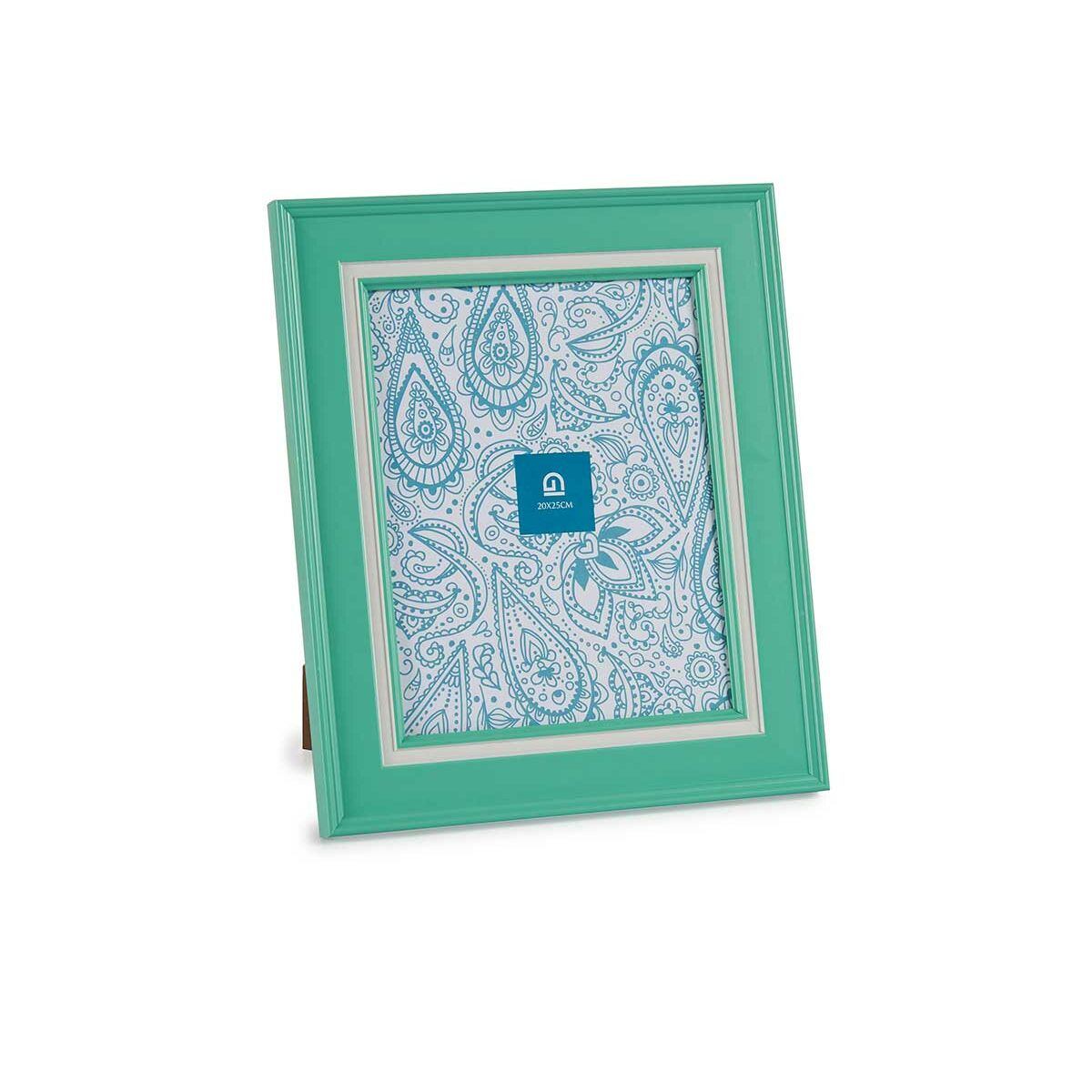 Fotoram Glas Grön Plast (6 antal) (2 x 33 x 28 cm) - 2