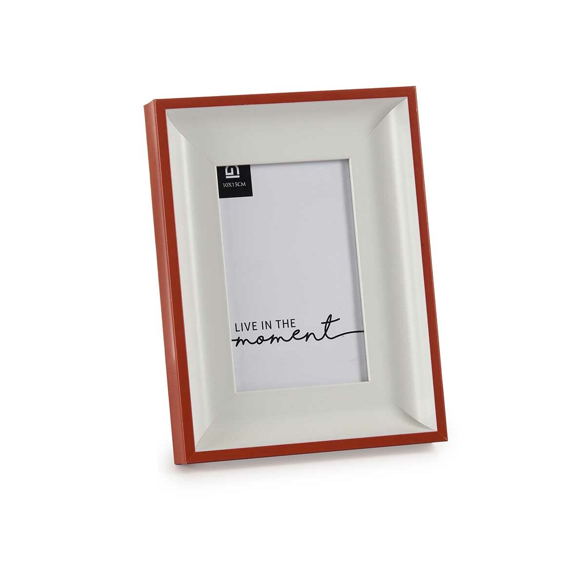 Fotoram Glas Röd Vit Plast (2,5 x 21 x 16 cm) (6 antal) - 2