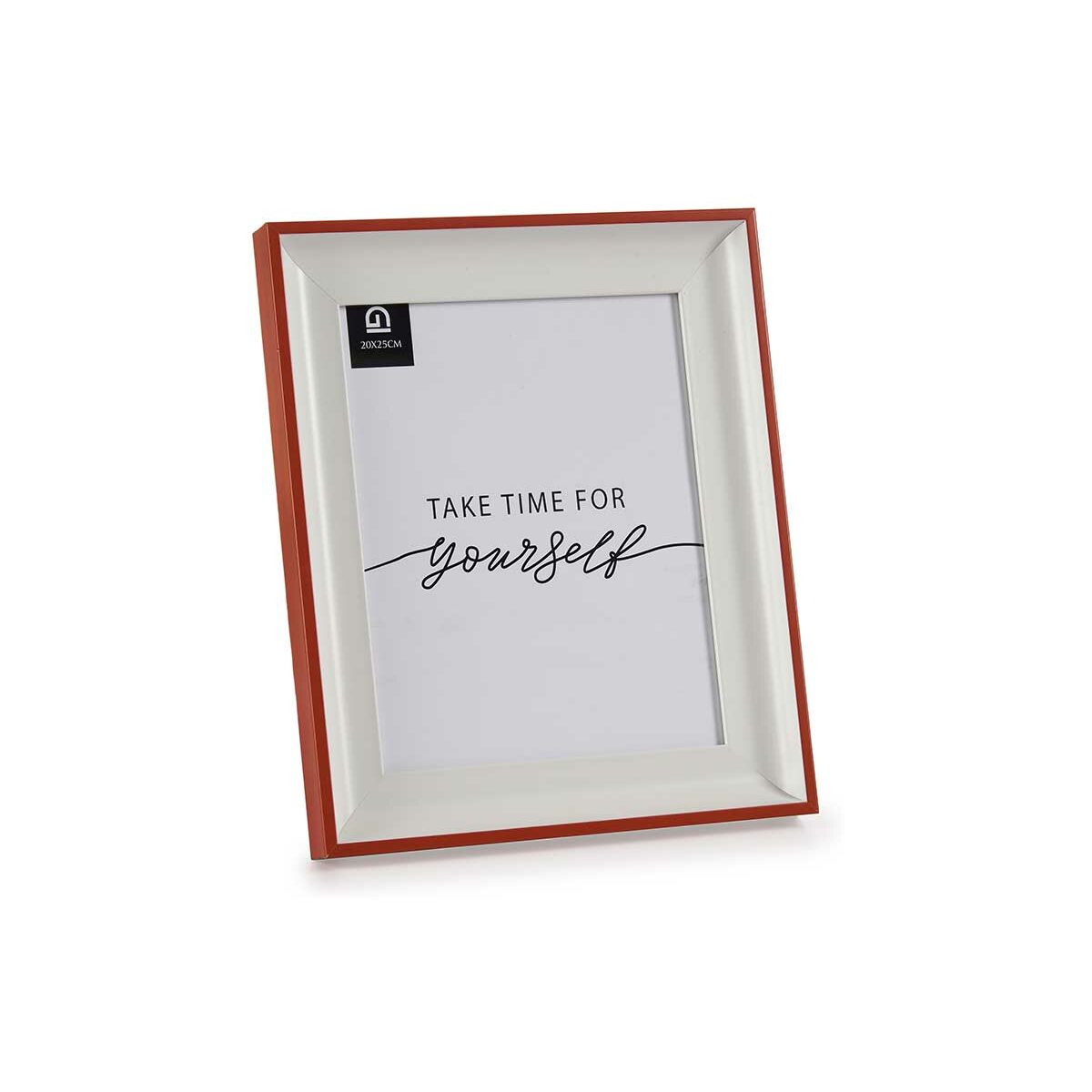 Fotoram Glas Röd Vit Plast (2,5 x 31,2 x 26 cm) (6 antal) - 2