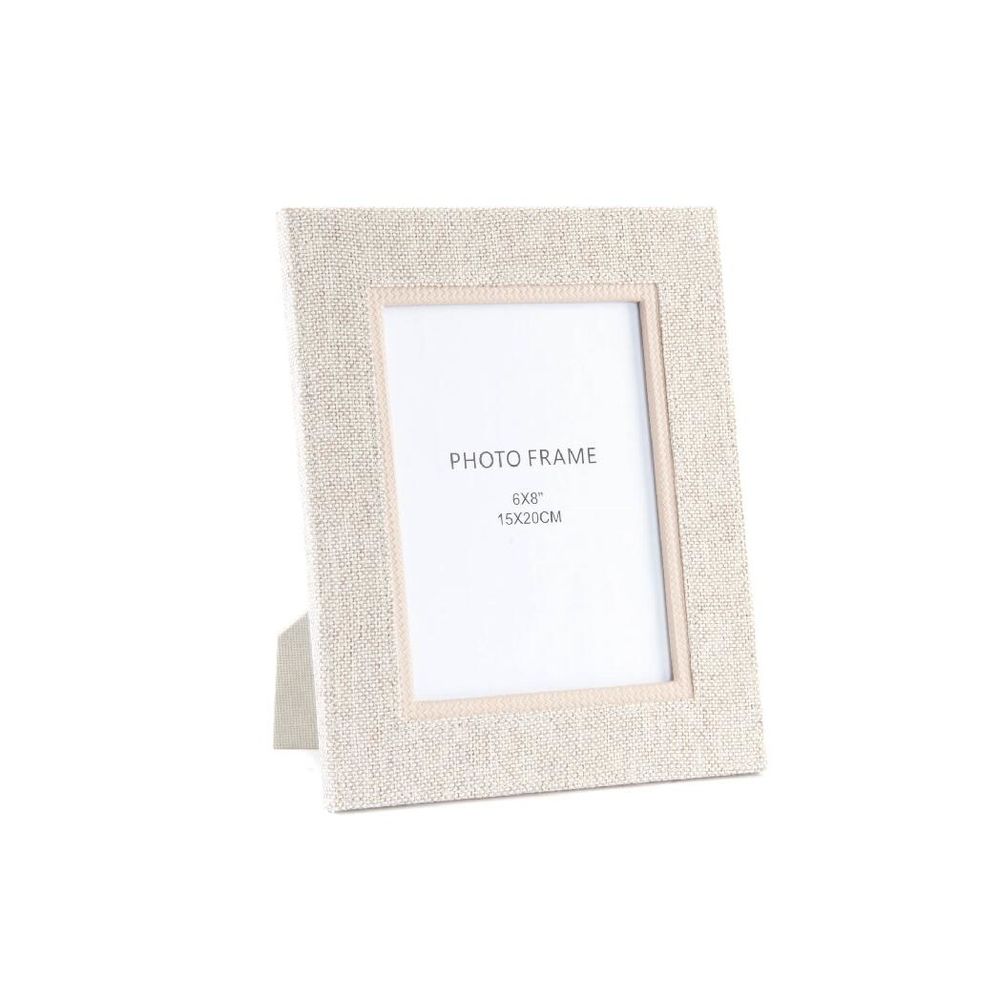 Fotoram DKD Home Decor Beige Trä Traditionell 19 x 1,6 x 24 cm