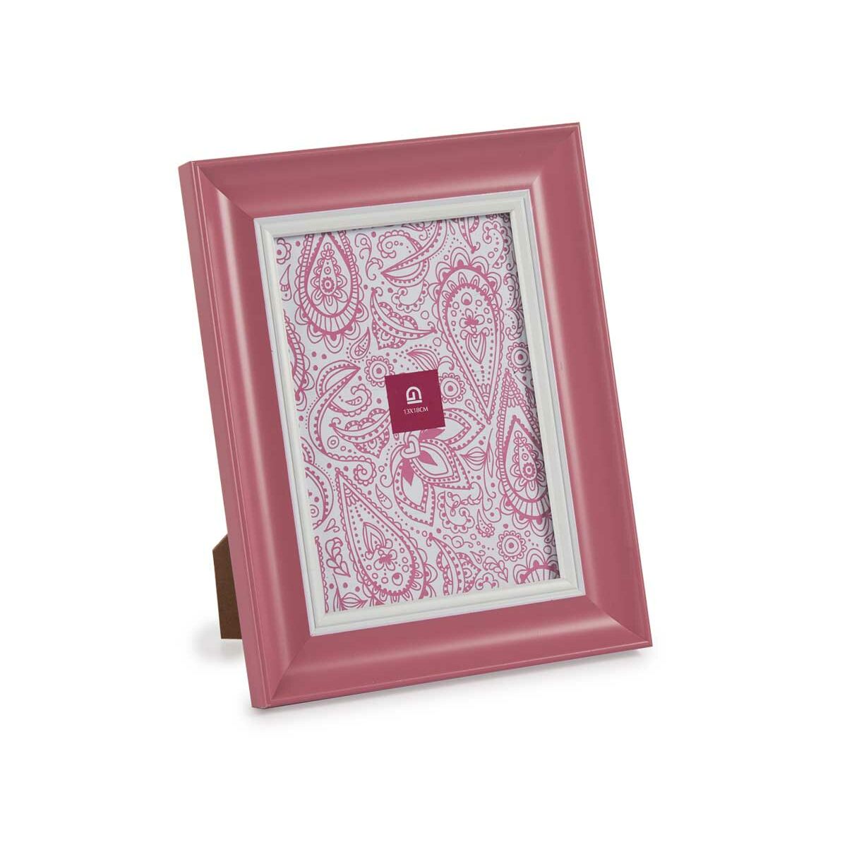 Fotoram Glas Rosa Plast (6 antal) (2 x 24 x 19 cm) - 2