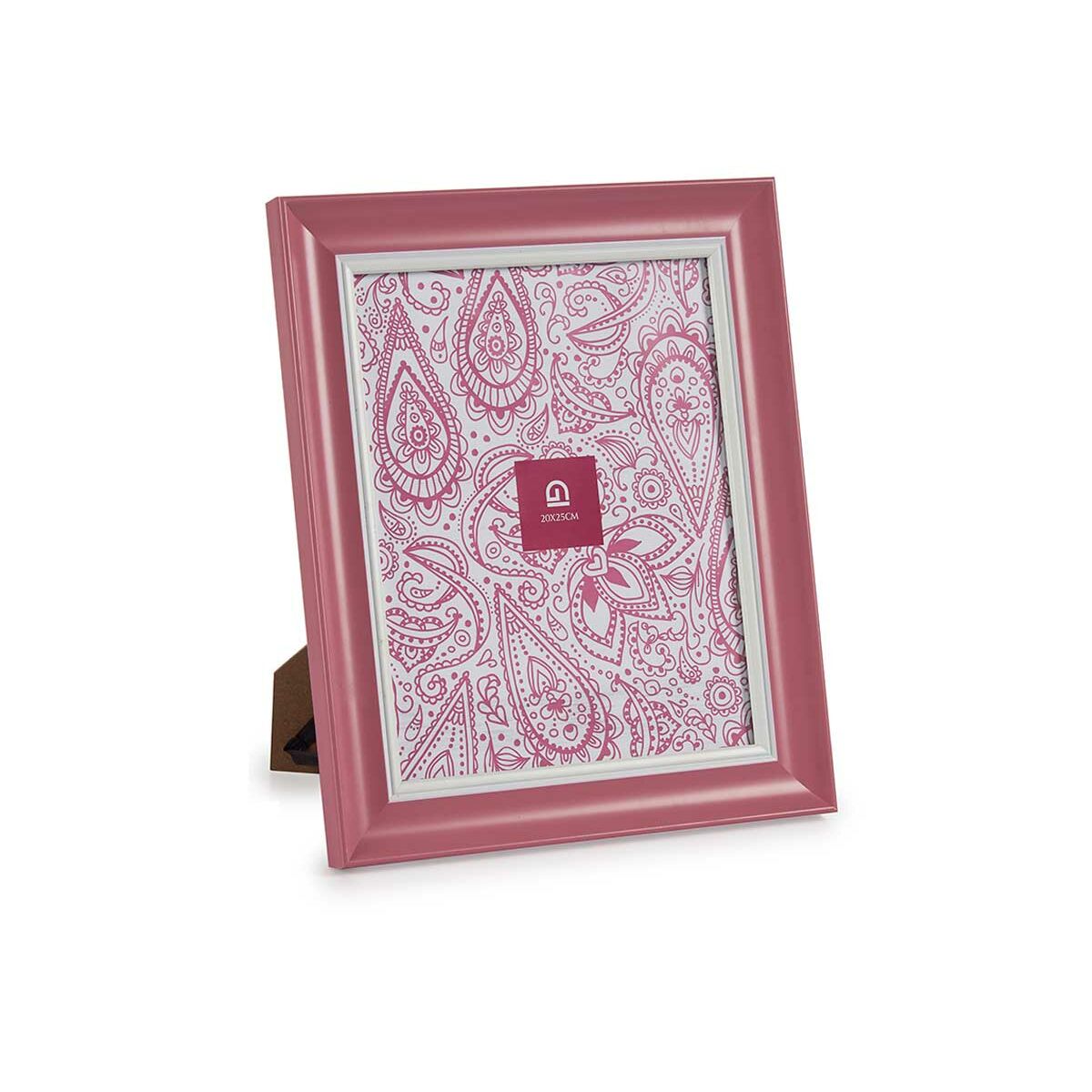 Fotoram Glas Rosa Plast (6 antal) (2 x 31 x 26 cm) - 2