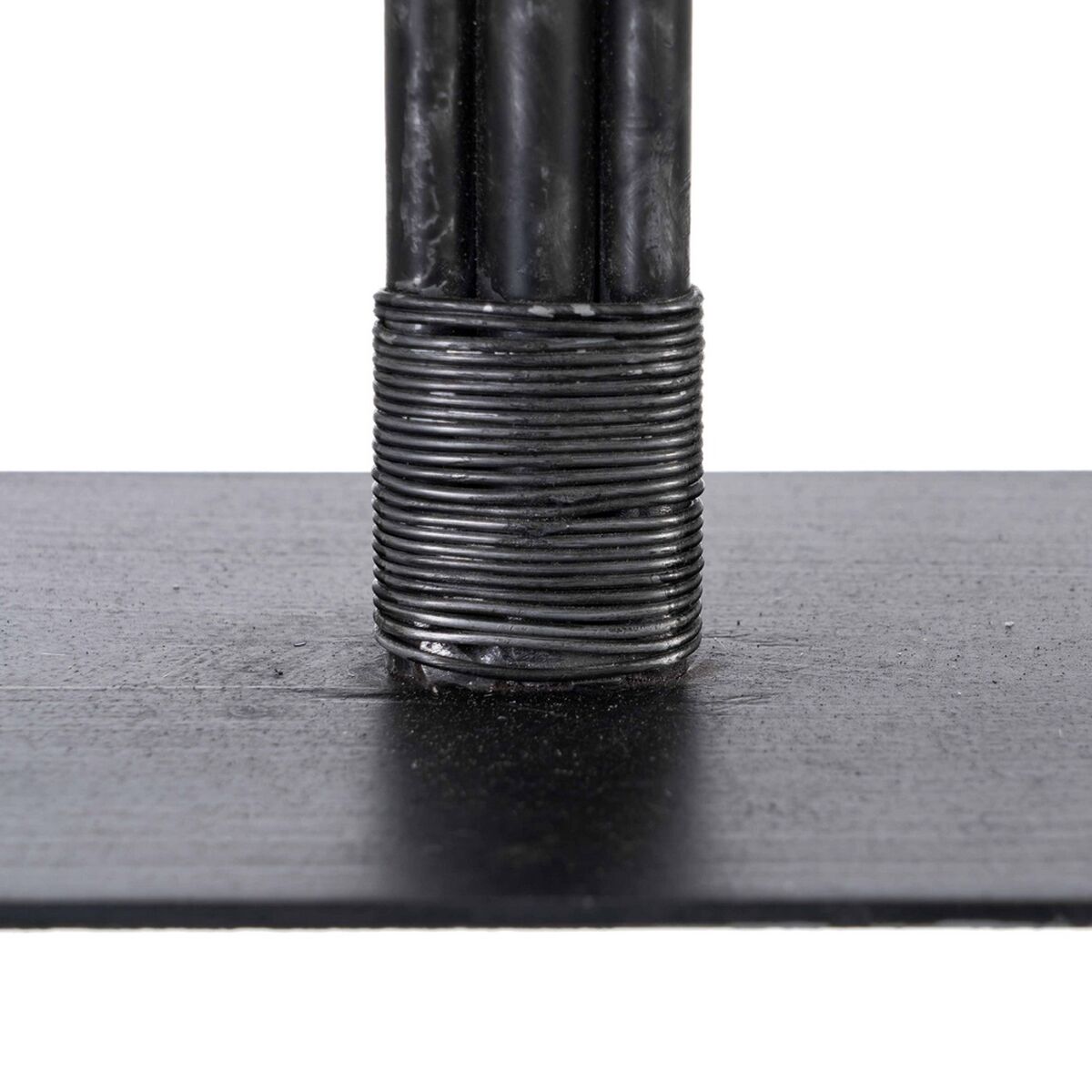 Kandelaber 41 x 12 x 30,5 cm Svart Gyllene Metall - 3