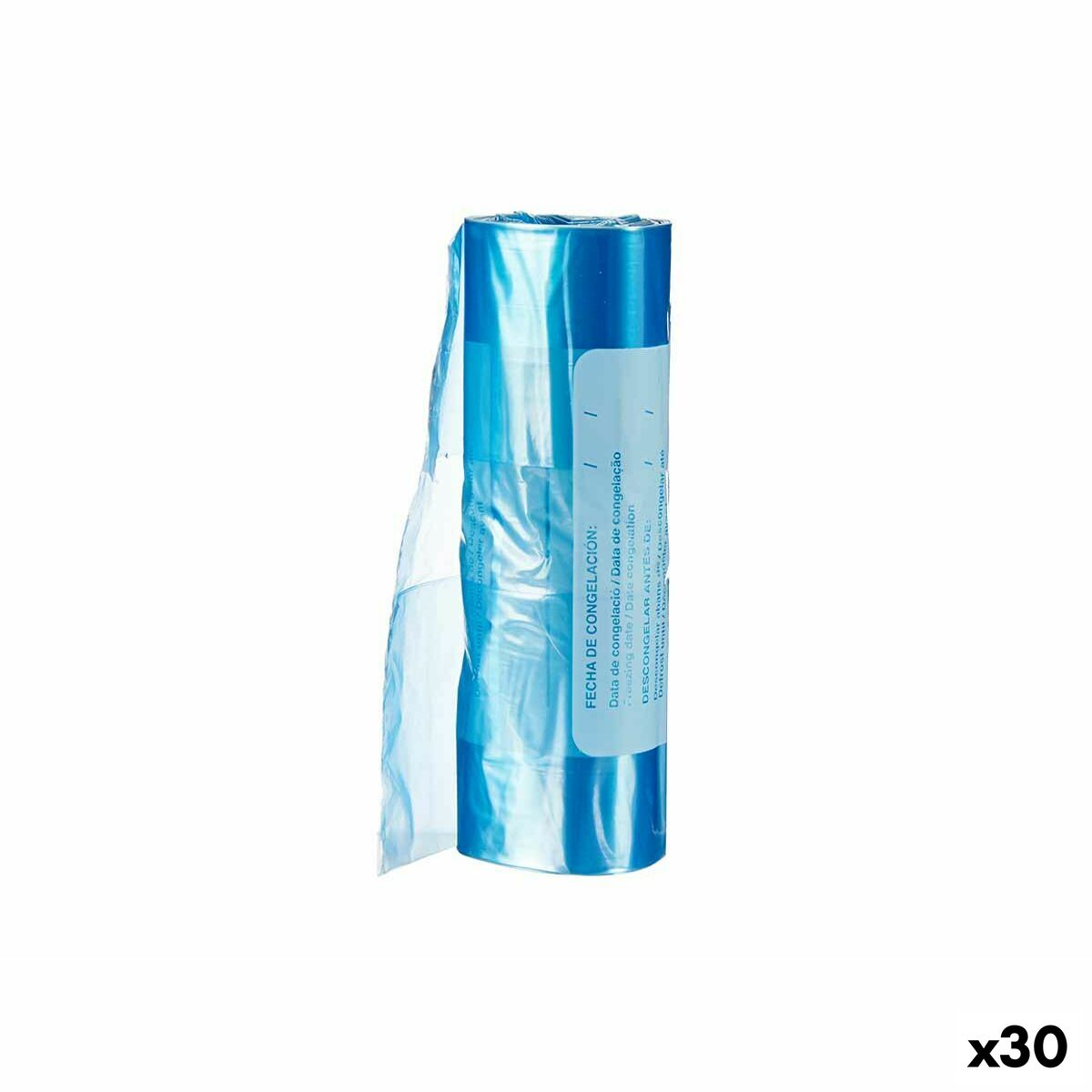 Fryspåse 22 x 35 cm Blå Polyetylen 30 antal