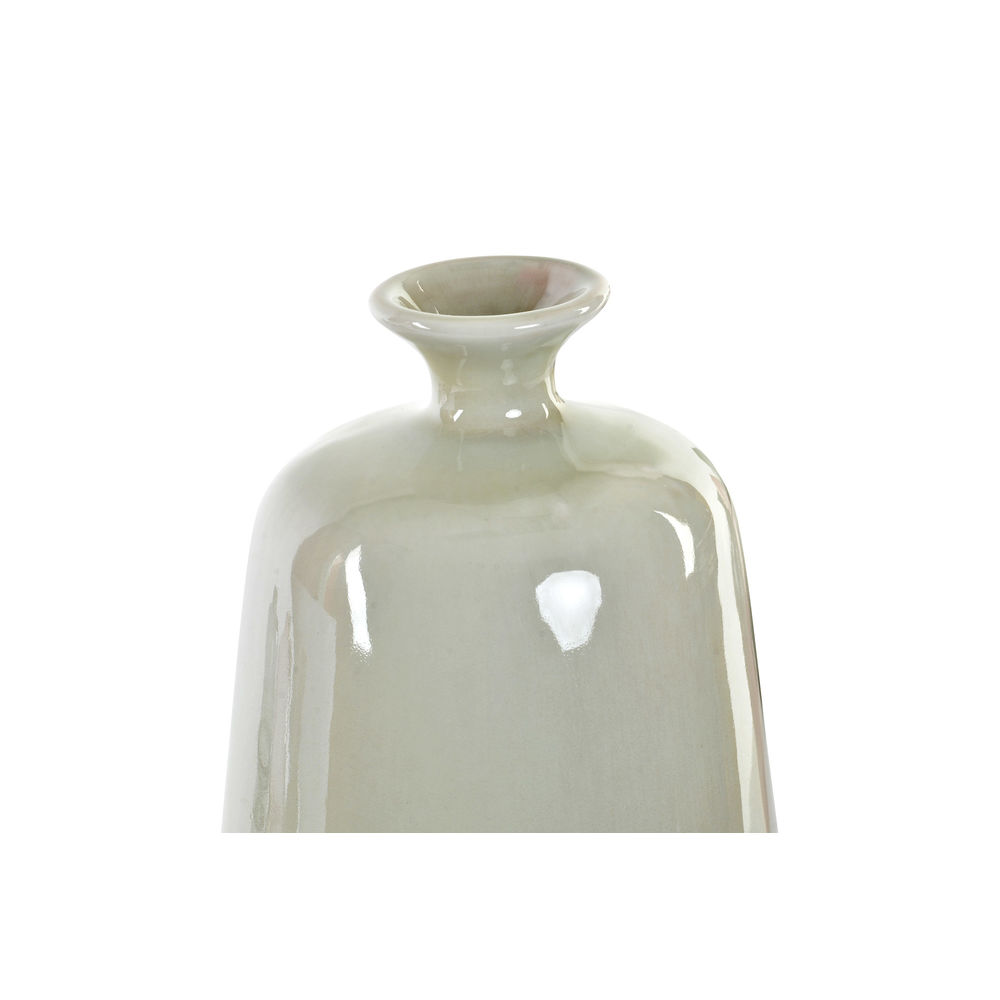 Vas DKD Home Decor Keramik Ljusrosa Dvobarvna 15 x 15 x 32 cm Modern - 2
