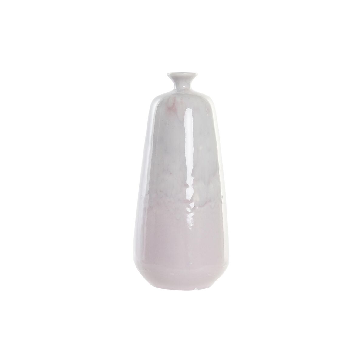 Vas DKD Home Decor Keramik Ljusrosa Dvobarvna 15 x 15 x 32 cm Modern - 3