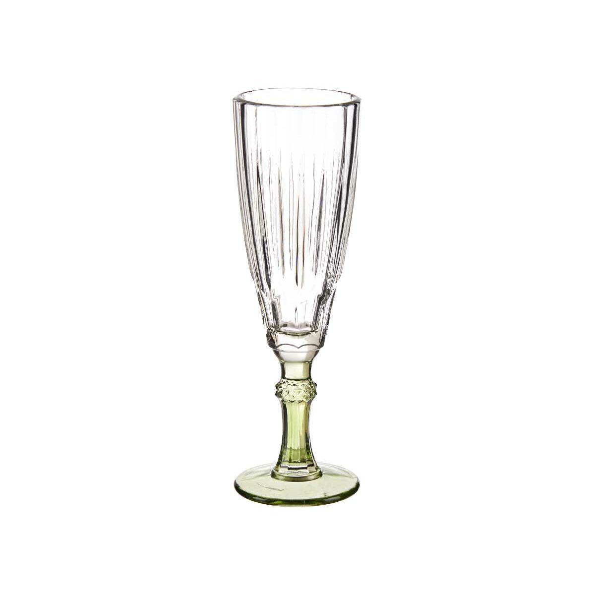 Champagneglas Exotic Glas Grön 6 antal (170 ml) - 2