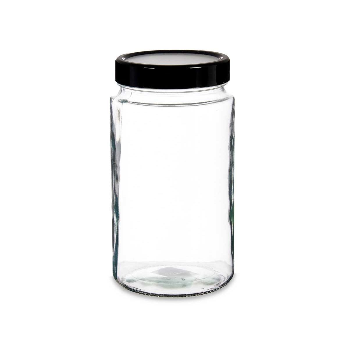 Burk Svart Transparent Glas polypropen (2 L) (12 antal) - 2