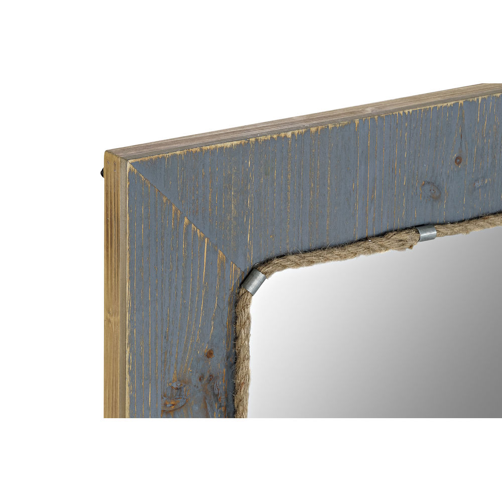 Väggspegel DKD Home Decor Blå Vit Gran (60 x 3.5 x 89.5 cm) - 2