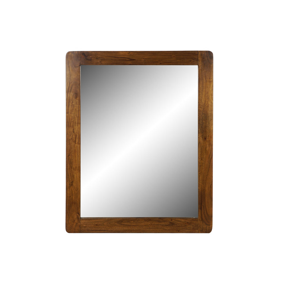 Speglar DKD Home Decor MB-178512 Glas Naturell Brun Kolonial Akaciaträ 80 x 3 x 100 cm