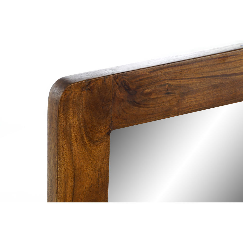 Speglar DKD Home Decor MB-178512 Glas Naturell Brun Kolonial Akaciaträ 80 x 3 x 100 cm - 3