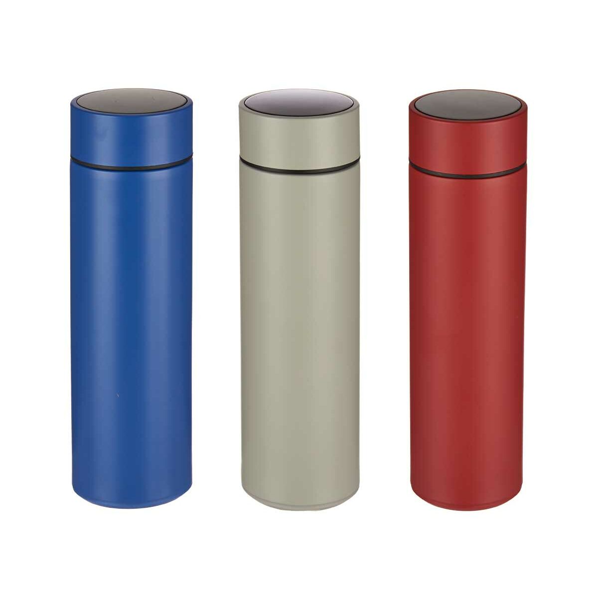 Termos LED-skärm Rostfritt stål Silikon Plast 400 ml (12 antal) - 2