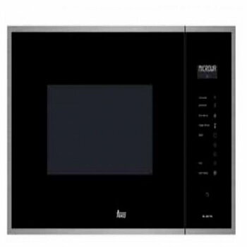Inbyggnadsmikrovågsugn med grill Teka 40590640 900W 25L Inox Svart 25 L 900 W
