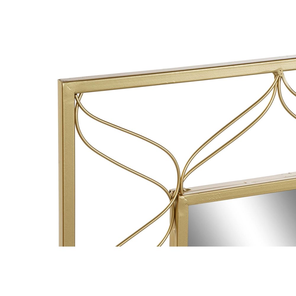 Väggspegel DKD Home Decor Metall (70 x 2 x 98 cm) - 6