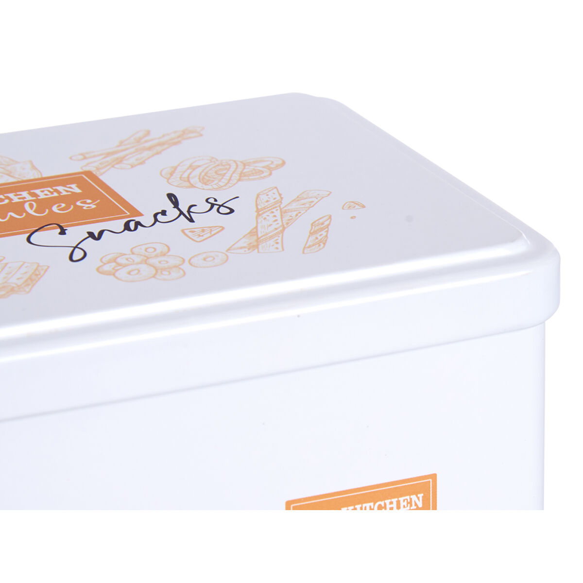 Burk Snacks Vit Tenn (11 x 7,1 x 18 cm) (24 antal) - 3