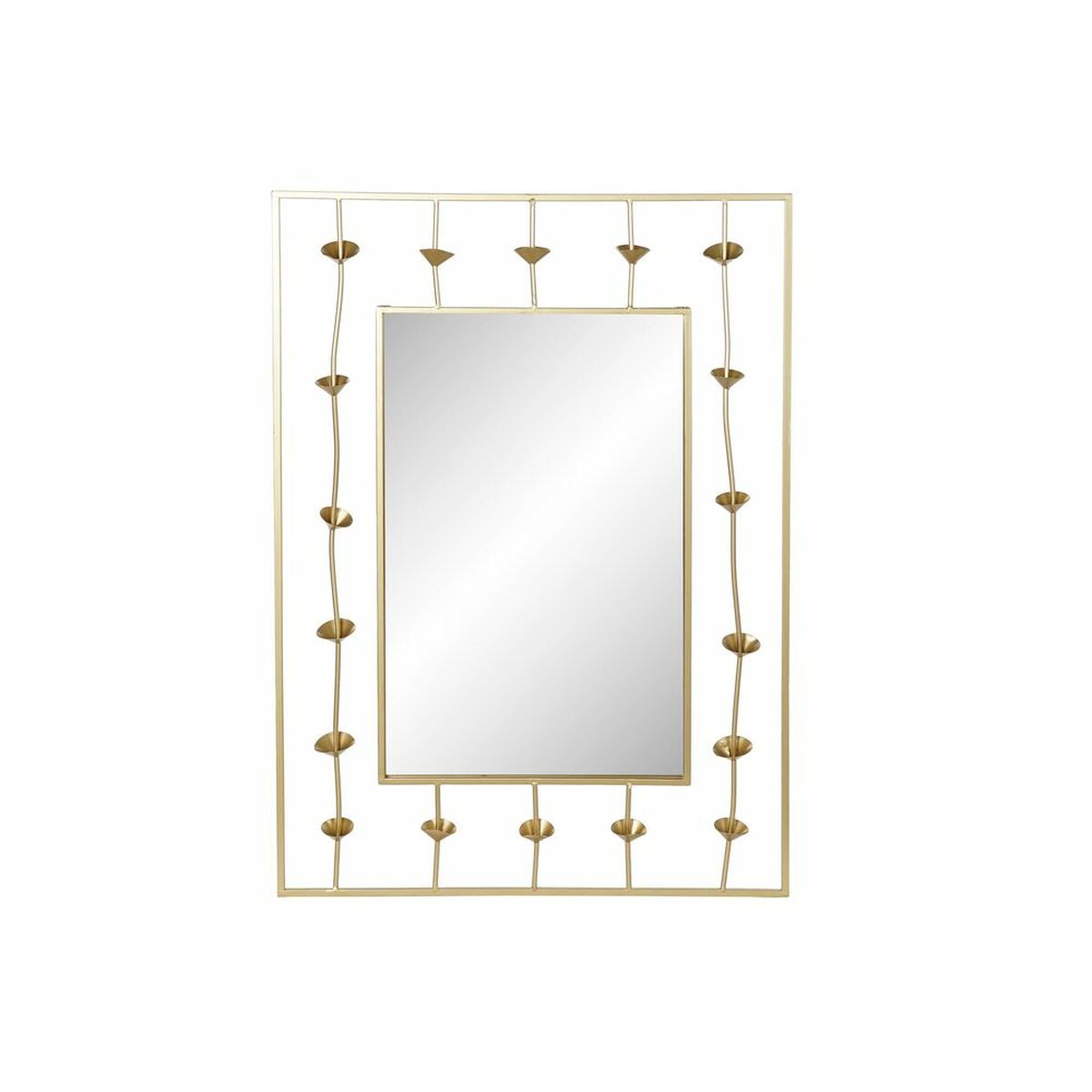 Väggspegel DKD Home Decor Metall (70 x 5 x 100 cm) - 3