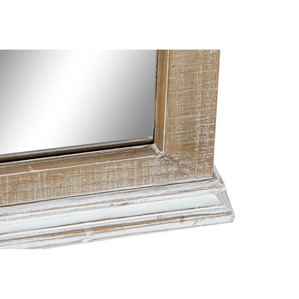 Väggspegel DKD Home Decor Vit Gran (60 x 4 x 100 cm) - 2