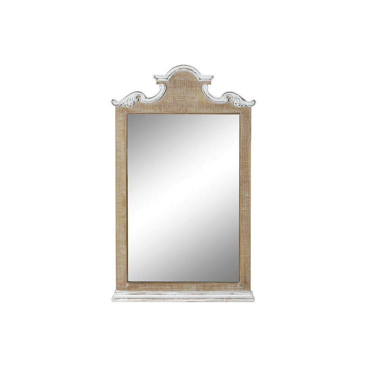 Väggspegel DKD Home Decor Vit Gran (60 x 4 x 100 cm) - 4
