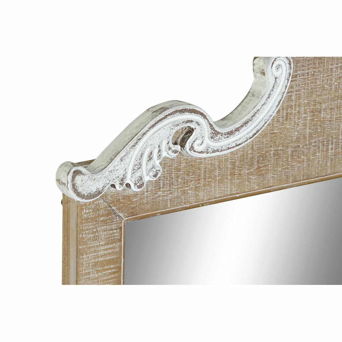 Väggspegel DKD Home Decor Vit Gran (60 x 4 x 100 cm) - 6