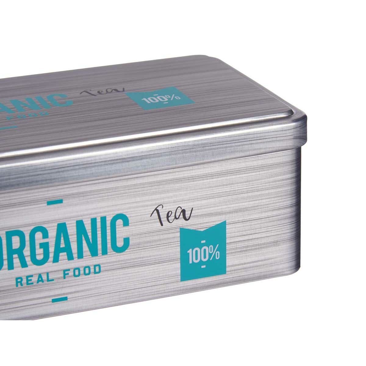 Låda för örtte Organic Tea Grå Tenn (11 x 7,1 x 18 cm) (24 antal) - 3