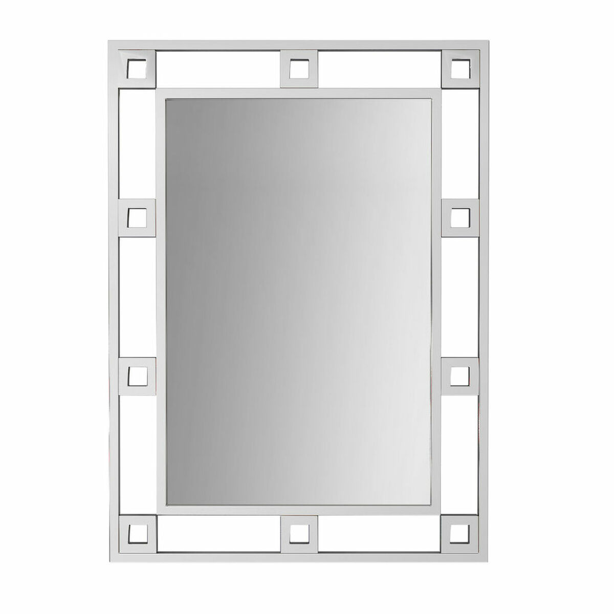 Väggspegel DKD Home Decor Metall Silver (80 x 2 x 110 cm) - 2