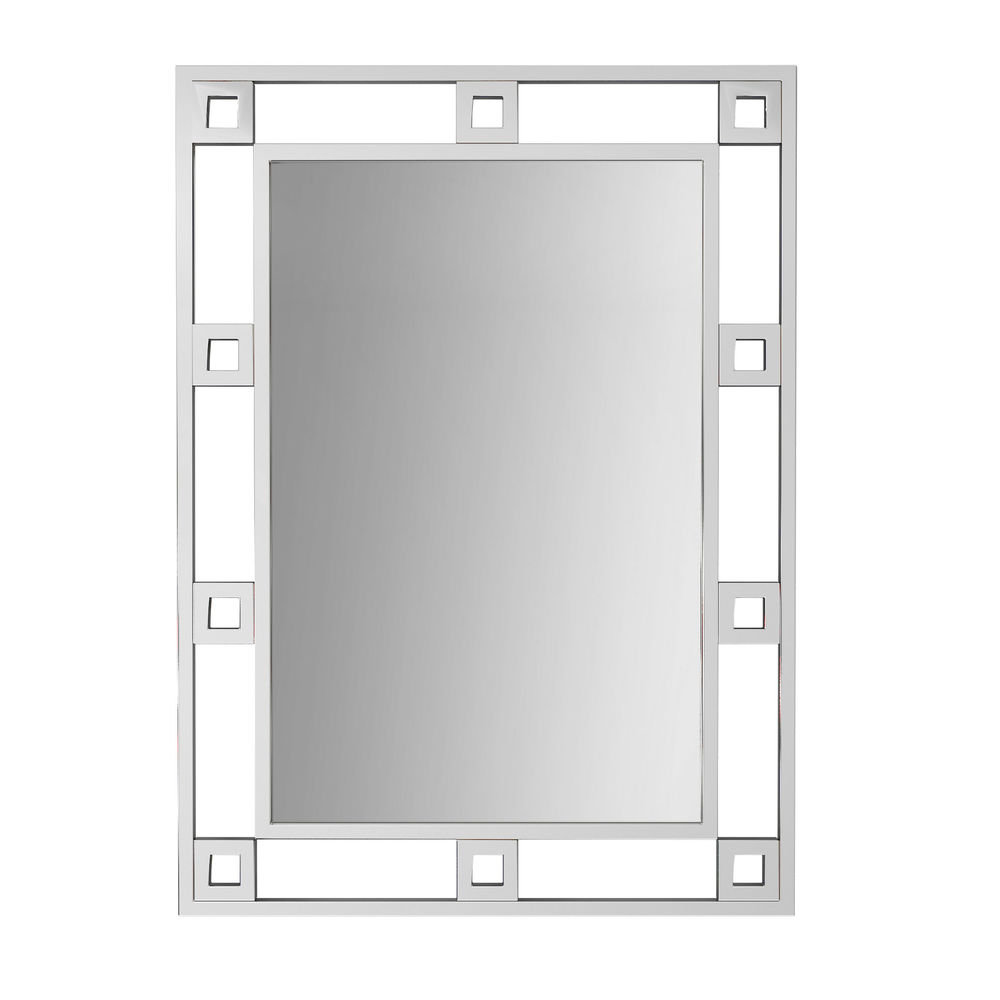 Väggspegel DKD Home Decor Metall Silver (80 x 2 x 110 cm)