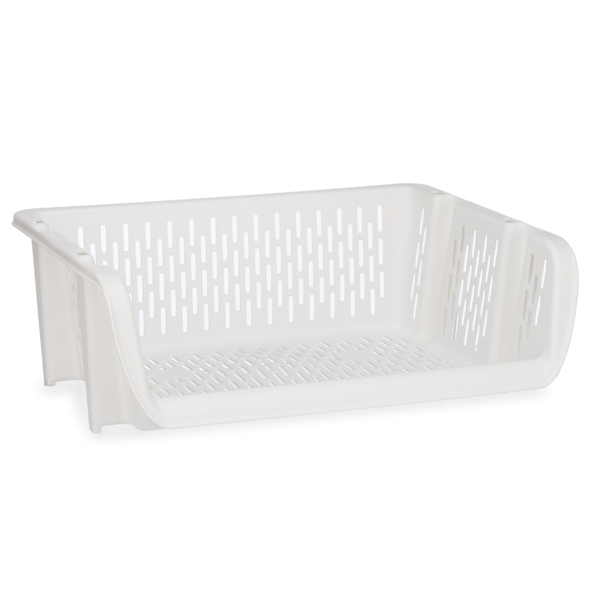 Grönsakskorg Vit polypropen (30 x 13,5 x 38,7 cm) (24 antal) - 2
